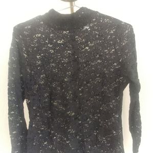 Lacy Sheer Longsleeve